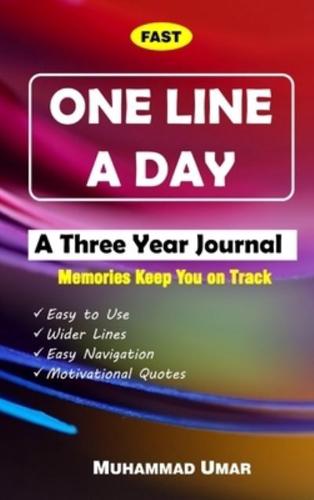 One Line a Day - A Three Year Journal