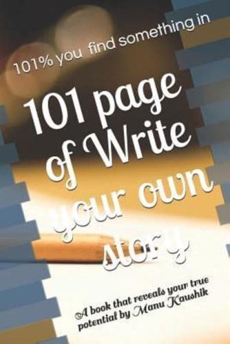 101 Page of Write Your Own Story