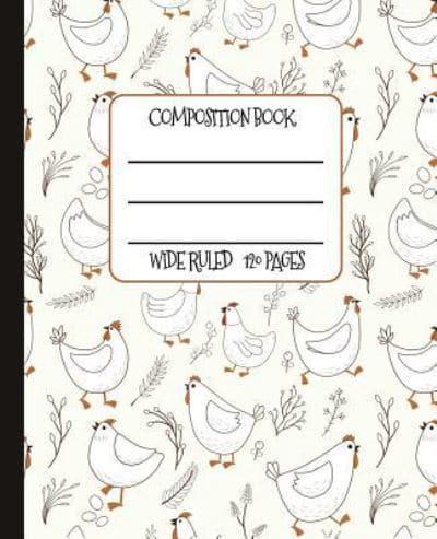 Wide Ruled Composition Book