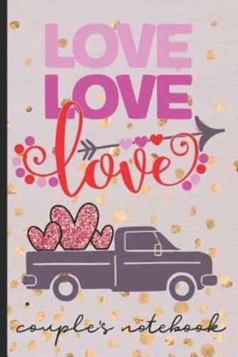Love Love Love - Couple's Notebook