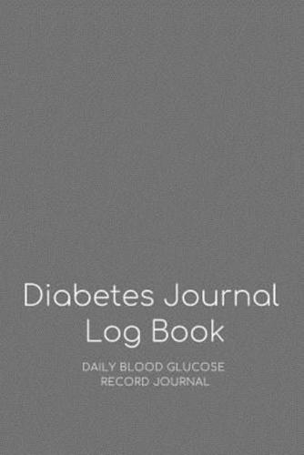 2 Year Diabetes Journal Log Book
