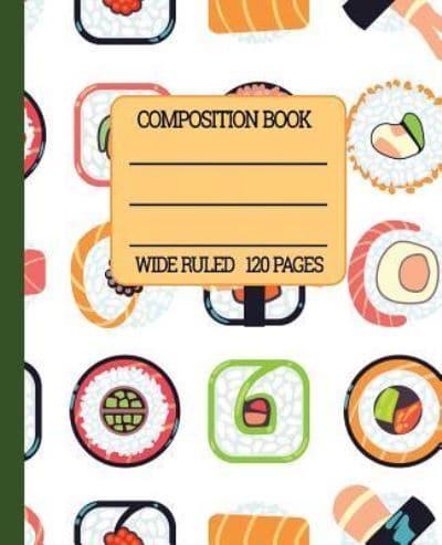 Wide Ruled Composition Book