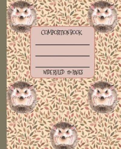 Wide Ruled Composition Book