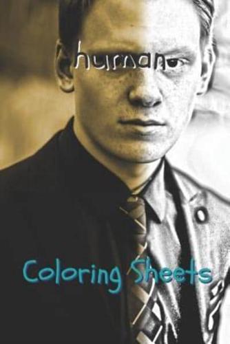 Human Coloring Sheets