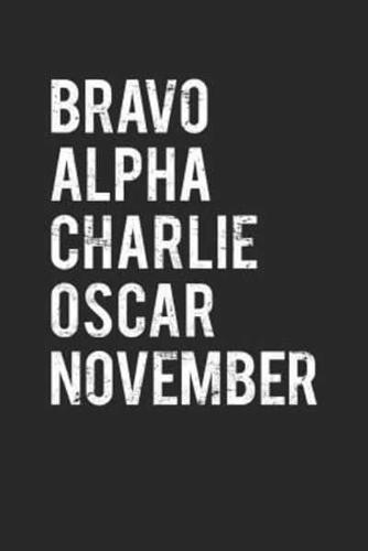 Bravo Alpha Charlie Oscar November