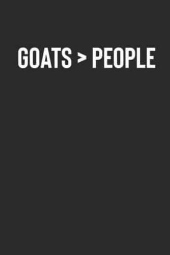 Goats > People