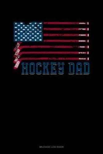 Hockey Dad American Flag