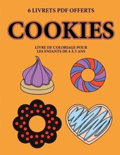 Livre De Coloriage Pour Les Enfants De 4 À 5 Ans (Cookies)