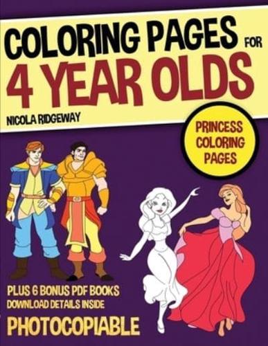 Pages De Princesses À Colorier (Pages À Colorier Pour Enfants)