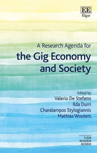 A Research Agenda for the Gig Economy and Society