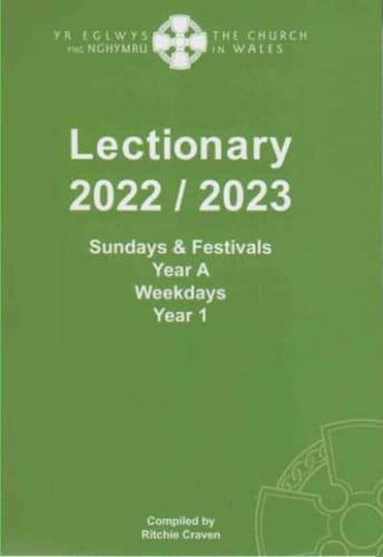 Church in Wales Lectionary 2022-23