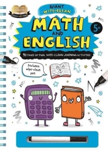 Help With Homework: Math and English-Giant Wipe-Clean Learning Activities Book