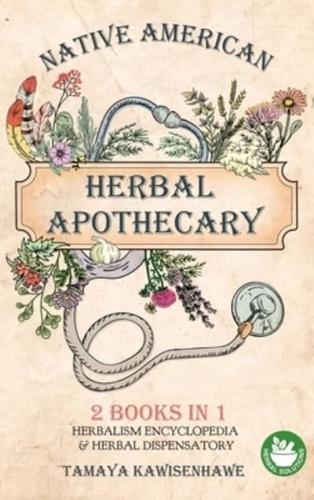NATIVE AMERICAN HERBAL APOTHECARY: 2 BOOKS IN 1 Herbalism Encyclopedia & Herbal Dispensatory