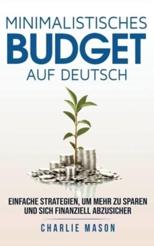 Minimalistisches Budget Auf Deutsch/ Minimalist Budget in German
