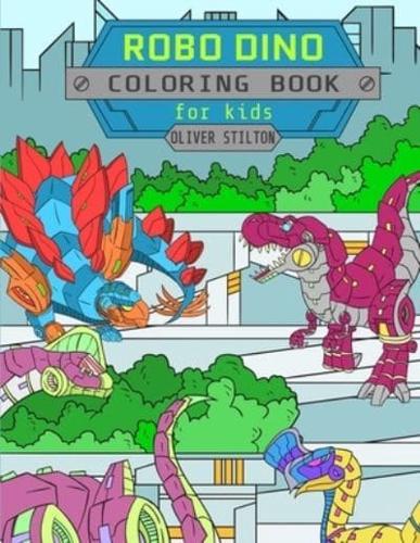 Robo Dino Coloring Book