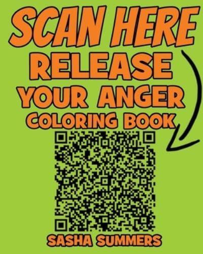 QR-Code Release Your Anger - Coloring Book - The New Era of Coloring Book