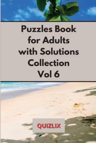 Puzzles Book With Solutions Super Collection VOL 6