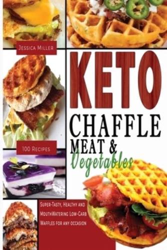Keto Chaffle Meat and Vegetables