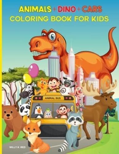 ANIMAL COLORING BOOK FOR KIDS: Animals Activity Book for Kids Ages 2-4 and 4-8, Boys or Girls, with 20 High Quality Illustrations of Animals.