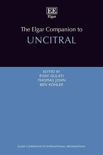 The Elgar Companion to UNCITRAL