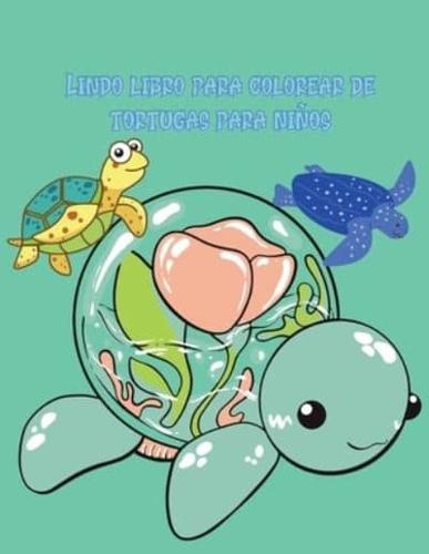 Lindo libro para colorear de tortugas para niños: ¡Hermosas páginas para colorear y actividades con lindas tortugas y más! para niños, niños pequeños y preescolares. Libro de actividades para niños para niñas y niños
