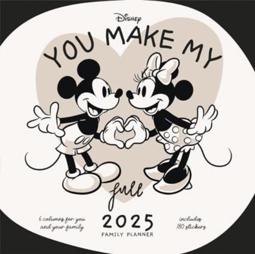 Mickey & Friends 2025 Family Planner Calendar