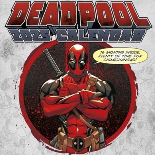 Deadpool 2025 Square Calendar
