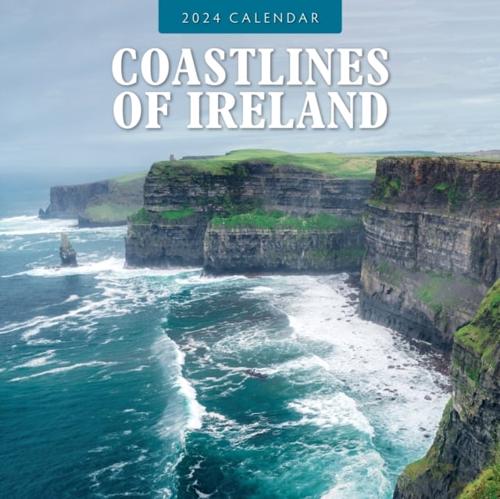Coastlines of Ireland 2024 Square Wall Calendar