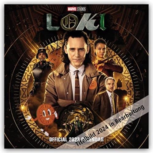 Loki 2024 Calendar Square Wall Calendar, Official Marvel Product