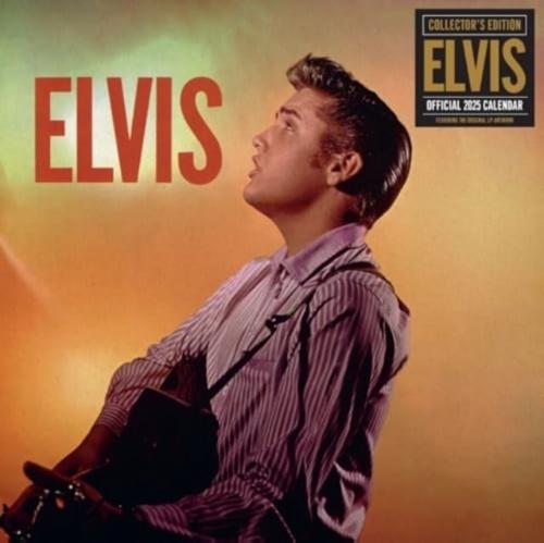 Official Elvis Collector's Edition Record Sleeve Calendar 2025