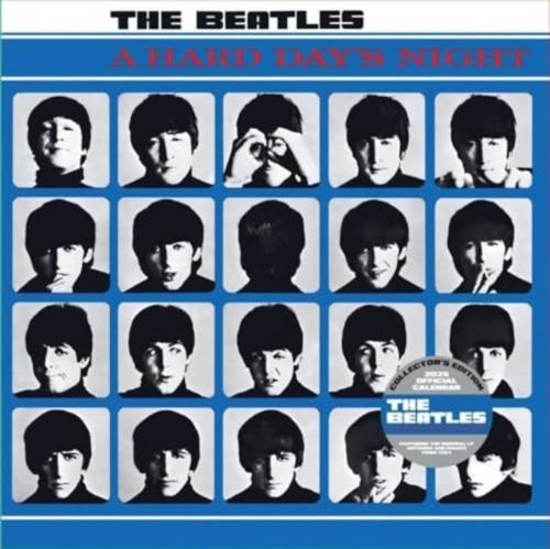 Official The Beatles Collector's Edition Record Sleeve Calendar 2025