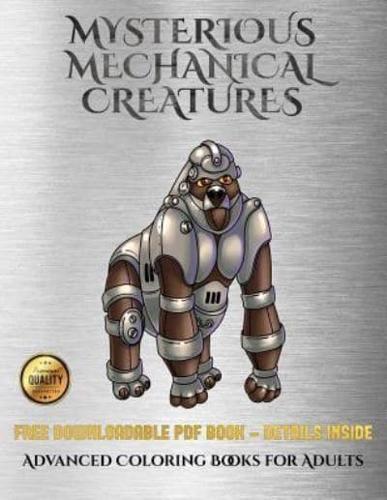 Advanced Coloring Books for Adults (Mysterious Mechanical Creatures) : Advanced coloring (colouring) books with 40 coloring pages: Mysterious Mechanical Creatures (Colouring (coloring) books)