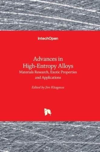 Advances in High-Entropy Alloys