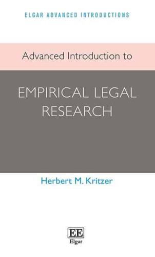 Advanced Introduction to Empirical Legal Research