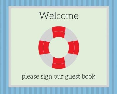 Guest Book for vacation home (Hardcover)