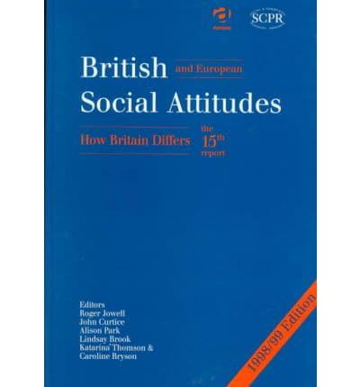 British - And European - Social Attitudes