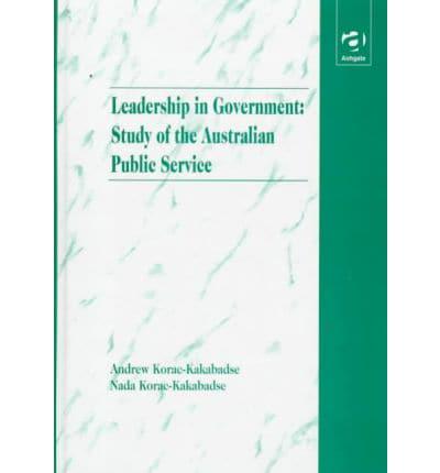 Leadership in Government