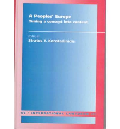 A People's Europe