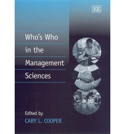 Who's Who in the Management Sciences