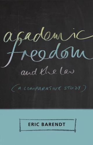 Academic Freedom and the Law: A Comparative Study