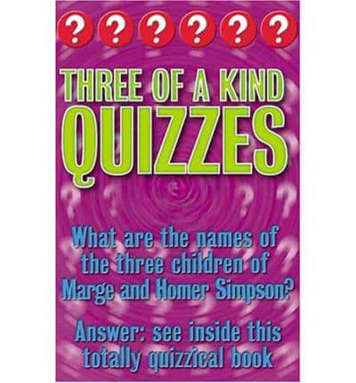 Three of a Kind Quizzes