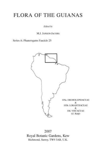 Flora of the Guianas. Series A Phanerogams