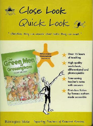 Close Look, Quick Look. Green Men of Gressingham [By] Philip Ardagh