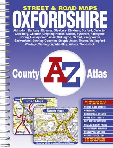 Oxfordshire A-Z County Atlas