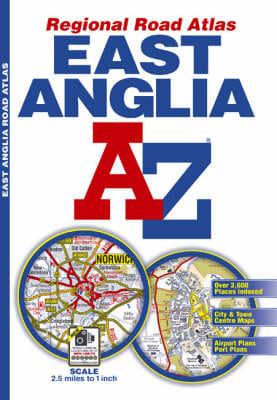 East Anglia AZ Regional Road Atlas