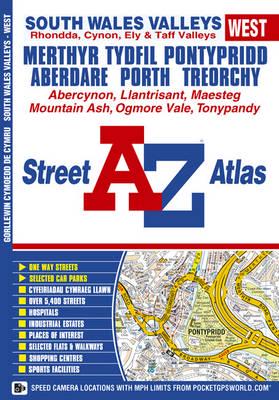 South Wales Valleys (West) Street Atlas