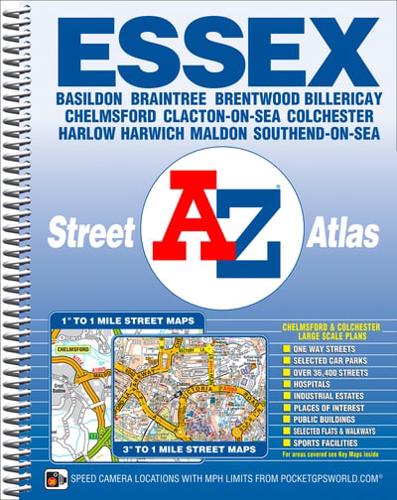 Essex A-Z Street Atlas (Spiral)