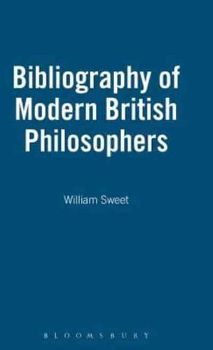 Bibliography of Modern British Philosophers