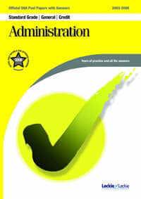 Administration General / Credit SQA Past Papers