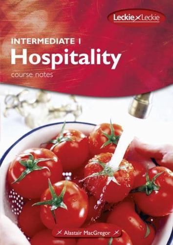 Intermediate 1 Hospitality